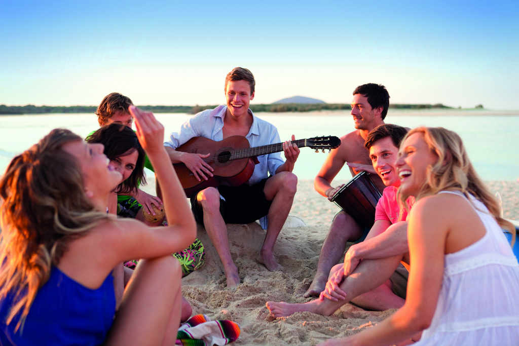 Whitsunday Island: Feiern am Strand